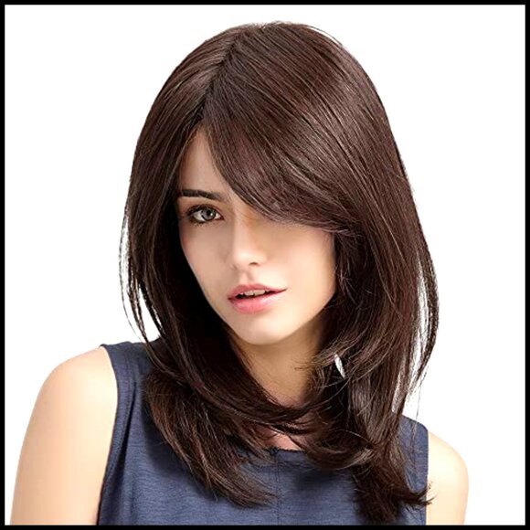 Long Layered Curly Wig Heat Resistant Synthetic Daily Party Cosplay Adjustable main image 4